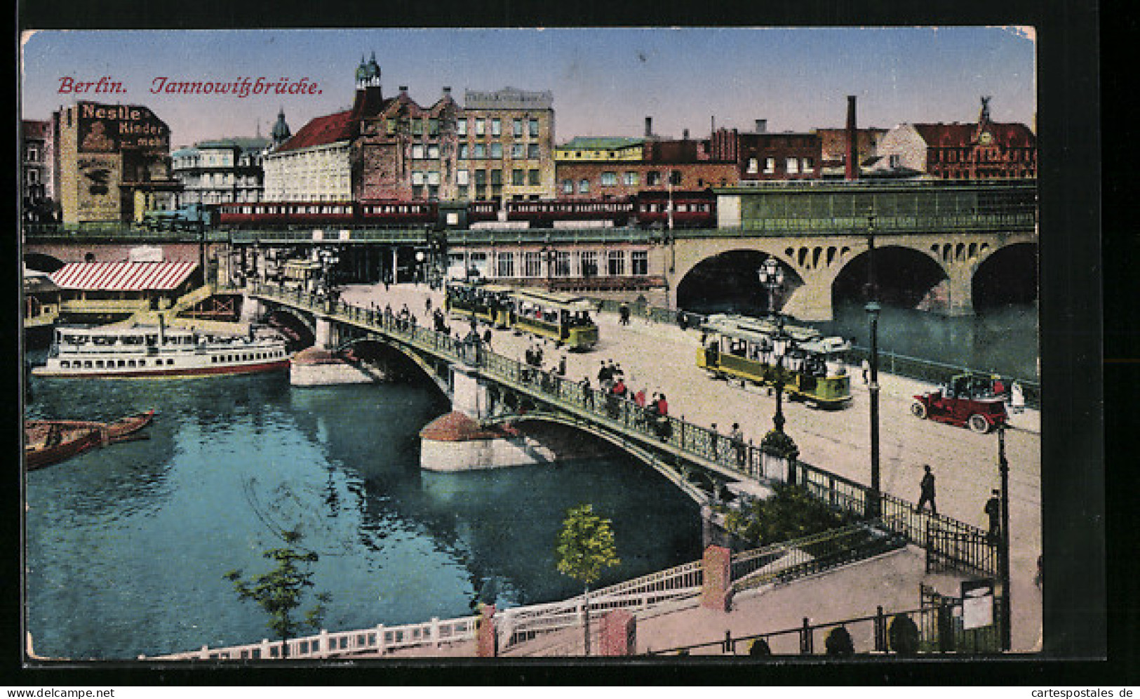 AK Berlin, Ansicht Der Jannowitzbrücke  - Mitte