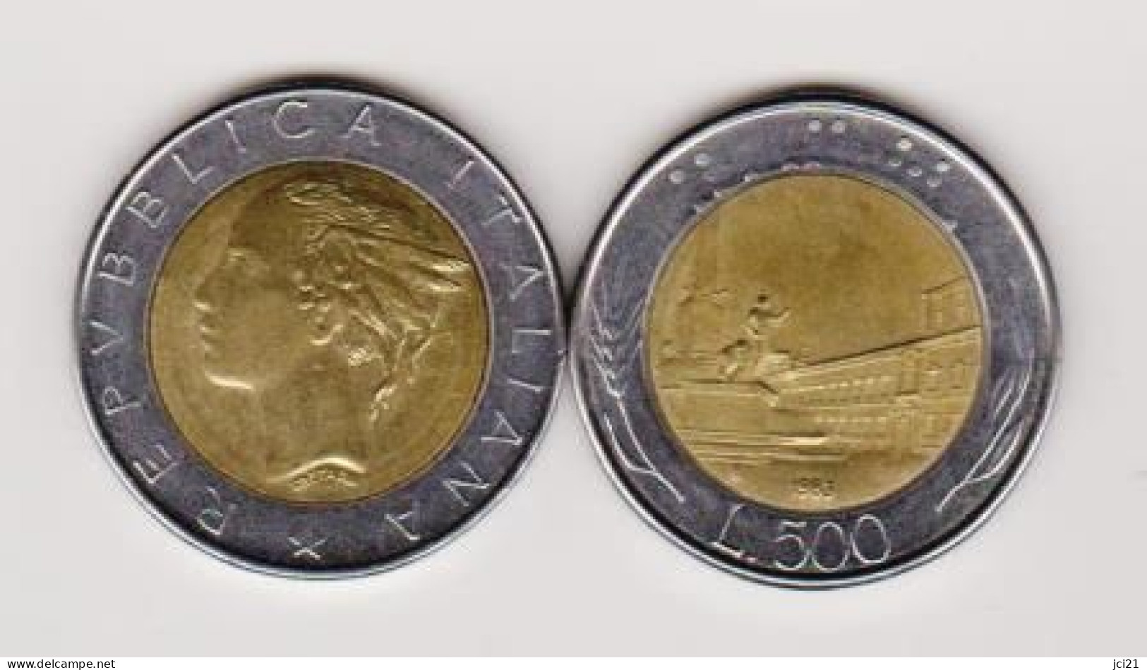 ITALIE - Pièce De 500 LIRES Bi Métal 1983 _Numi95 - 500 Liras