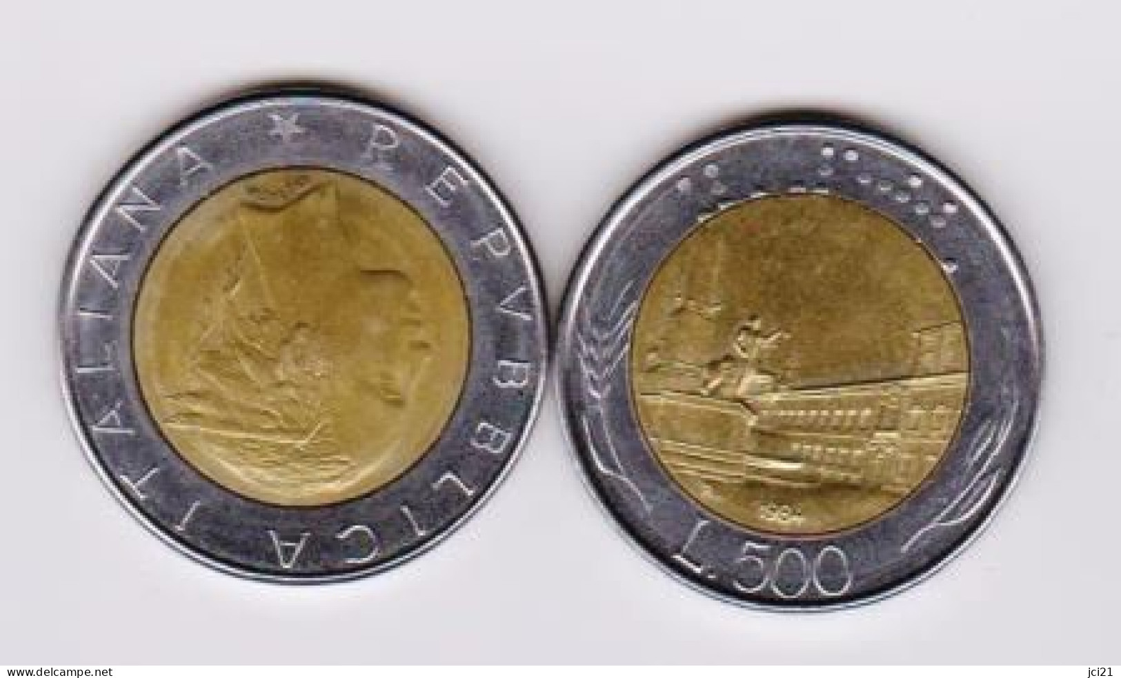 ITALIE - Pièce De 500 LIRES Bi Métal 1984 _Numi96 - 500 Lire