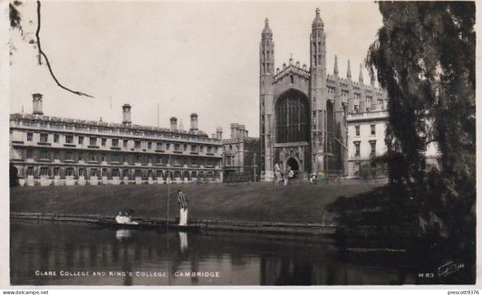 Kings & Clare Colleges - Cambridge - Unused Postcard - Cambridge