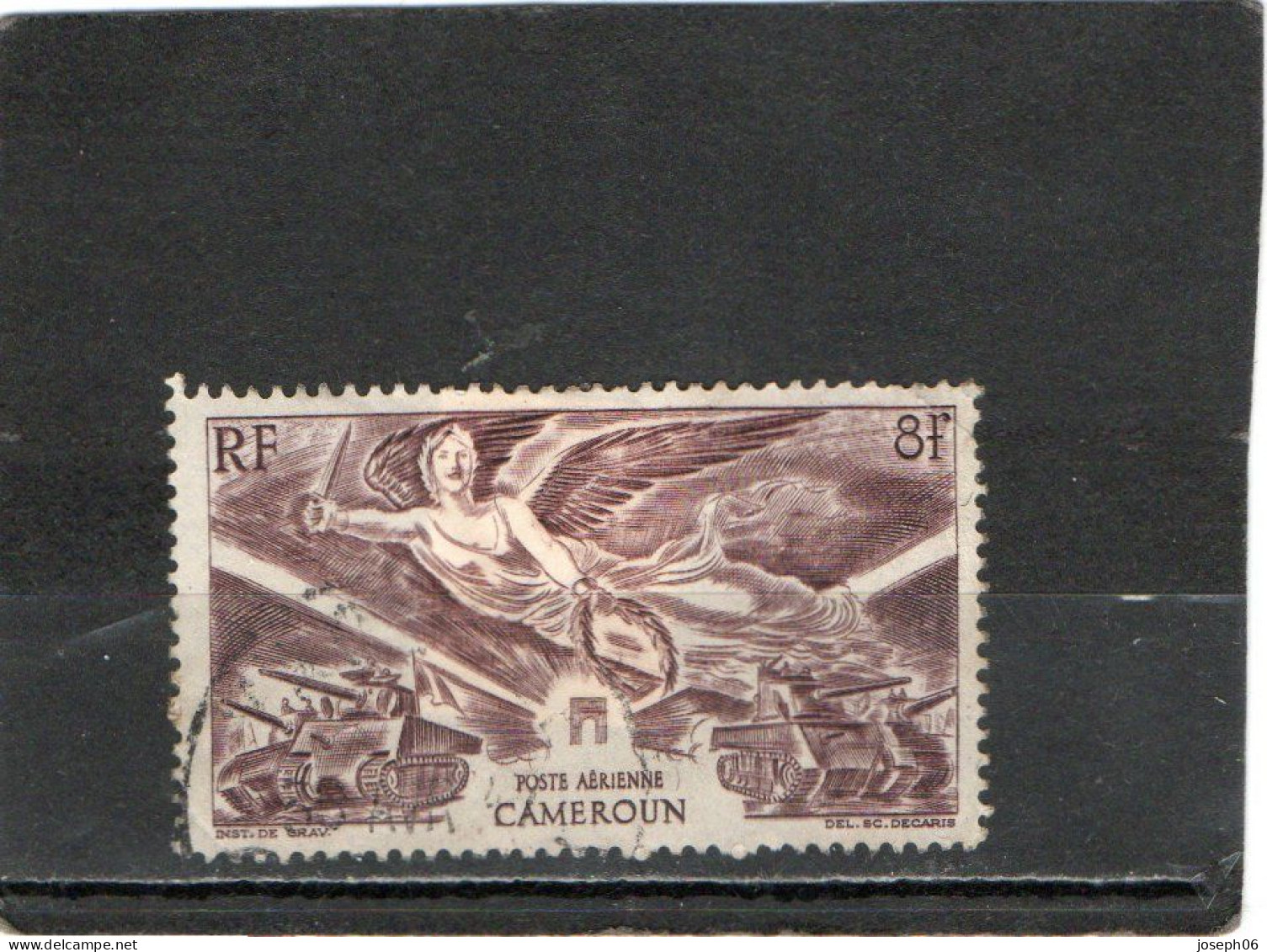 CAMEROUN    Poste  Aérienne  1946  Y. T. N° 31  Oblitéré - Cameroun (1960-...)