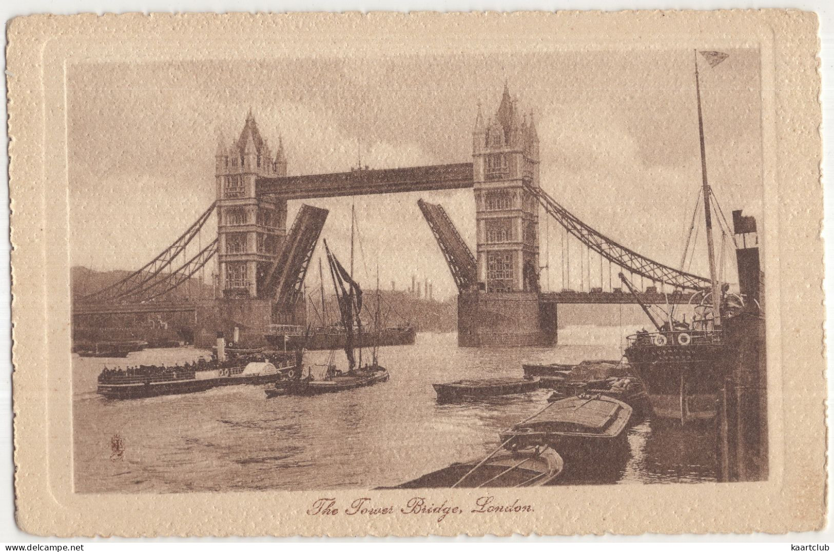 The Tower Bridge, London - (England, U.K.) - Raphael Tuck & Sons. No. 1804. - Tower Of London