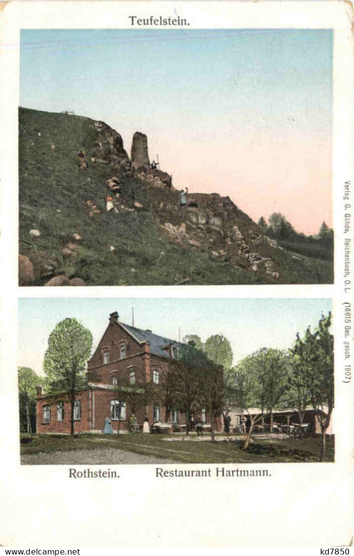 Sohland Am Rotstein - Rothstein - Reichenbach I. Vogtl.