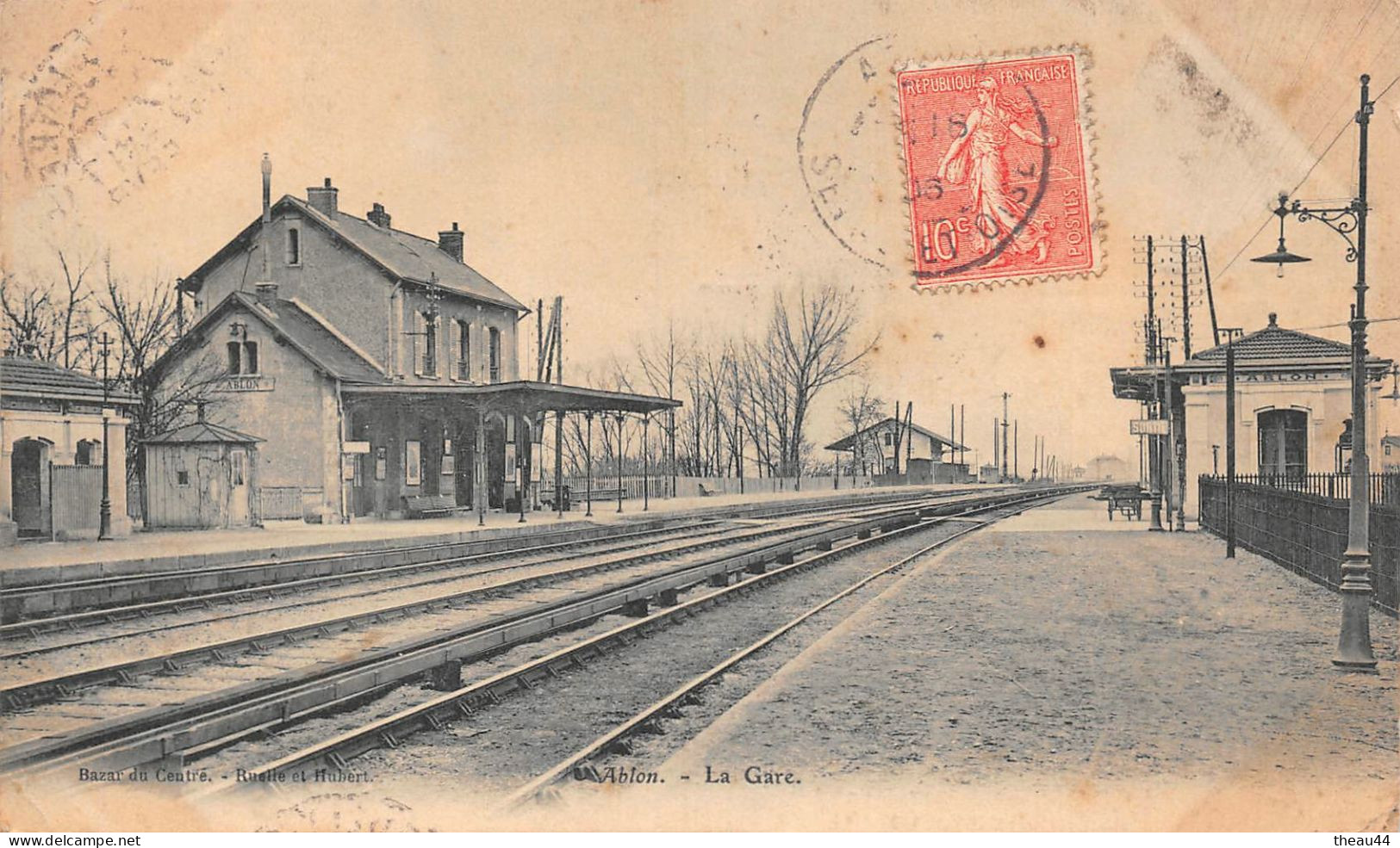 ¤¤  -   ABLON-sur-SEINE   -   La Gare   -  Chemin De Fer    -   ¤¤ - Ablon Sur Seine