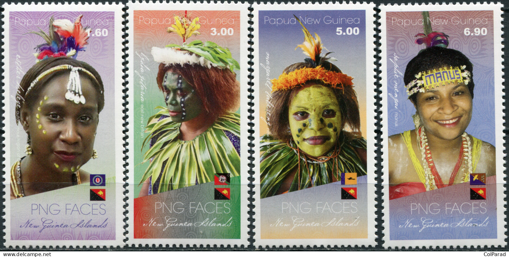 PAPUA NEW GUINEA - 2018 - SET OF 4 STAMPS MNH ** - New Guinea Islands - Papua-Neuguinea