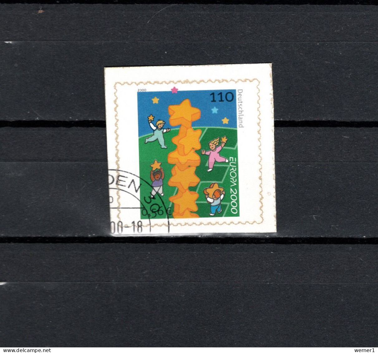 Germany 2000 Space Europa Self Adhesive Stamp CTO - Europa