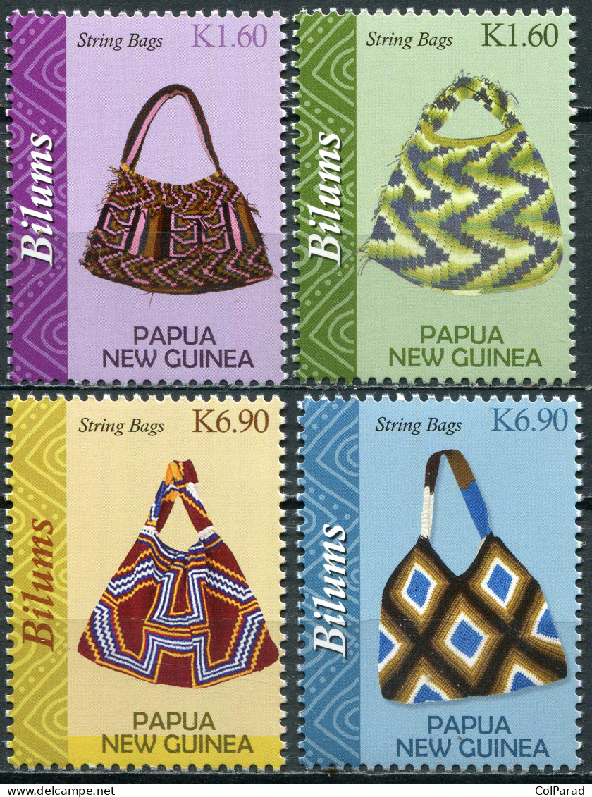 PAPUA NEW GUINEA - 2020 - SET OF 4 STAMPS MNH ** - Bilums - Papua New Guinea