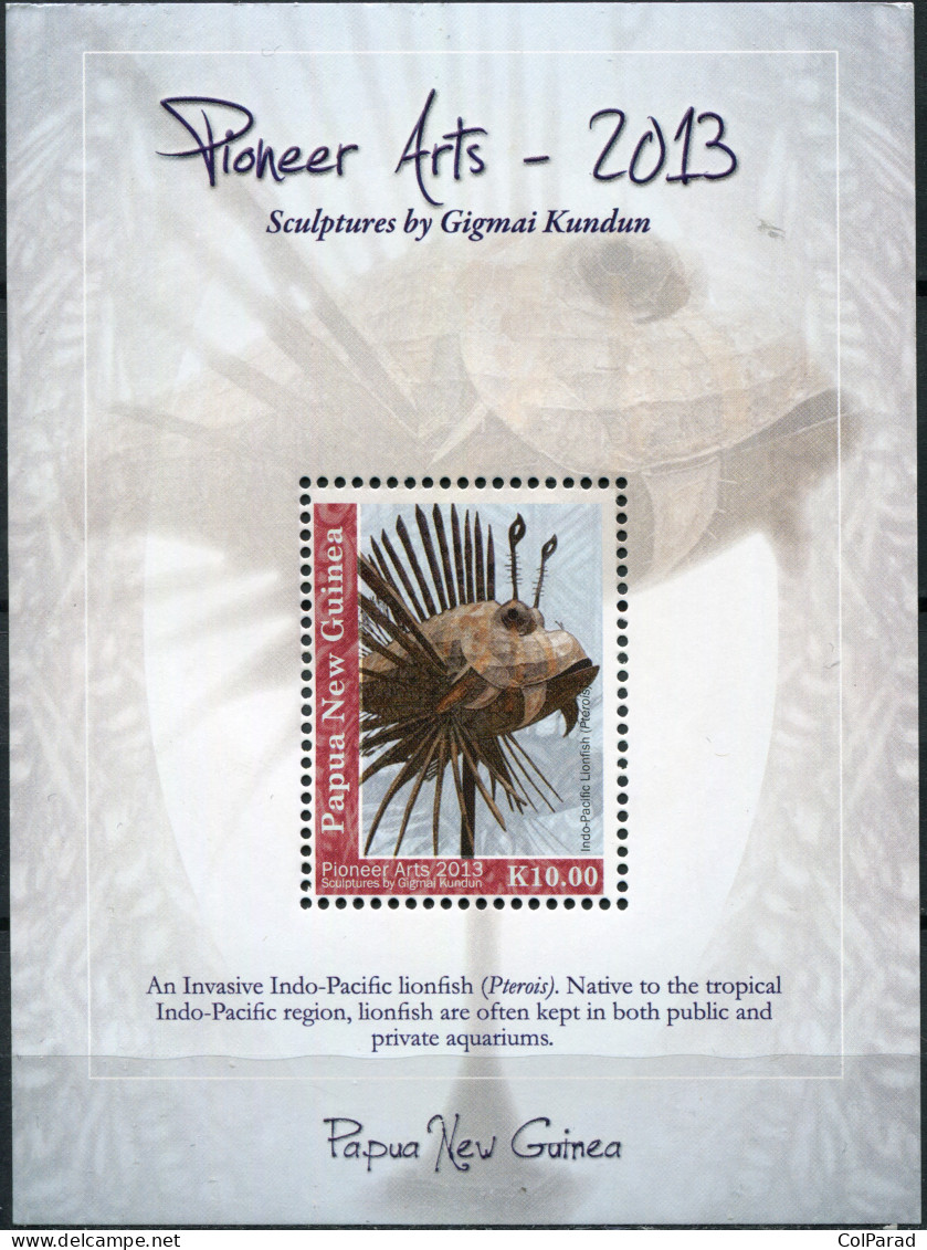 PAPUA NEW GUINEA - 2013 - SOUVENIR SHEET MNH ** - Pioneer Art - Papua New Guinea