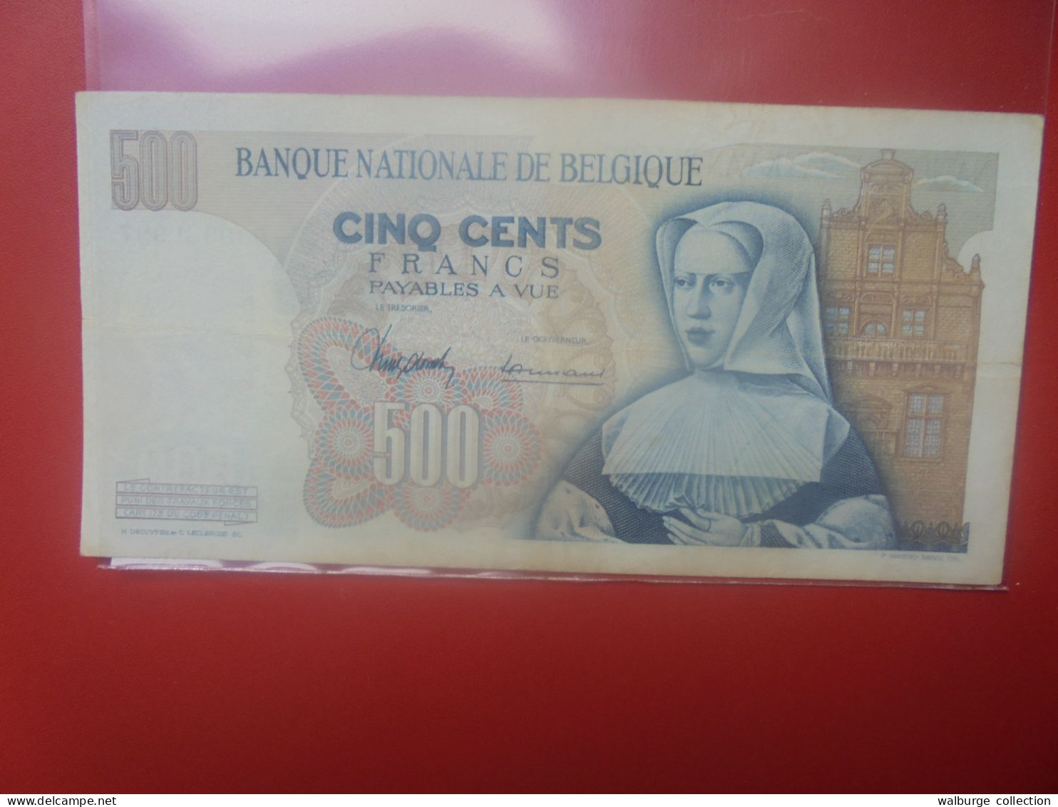 BELGIQUE 500 Francs 16-4-1963 Circuler COTES:25-50-125 EURO (B.18) - 500 Francos