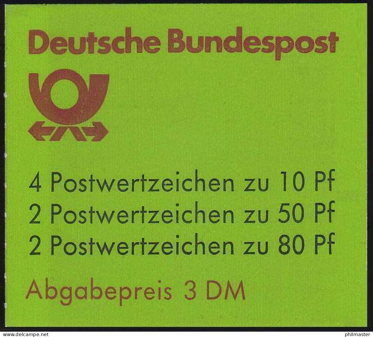 25au MH SWK Gelbe Gummierung, PLF III Turmkerbe, Feld 3, ** - 1971-2000