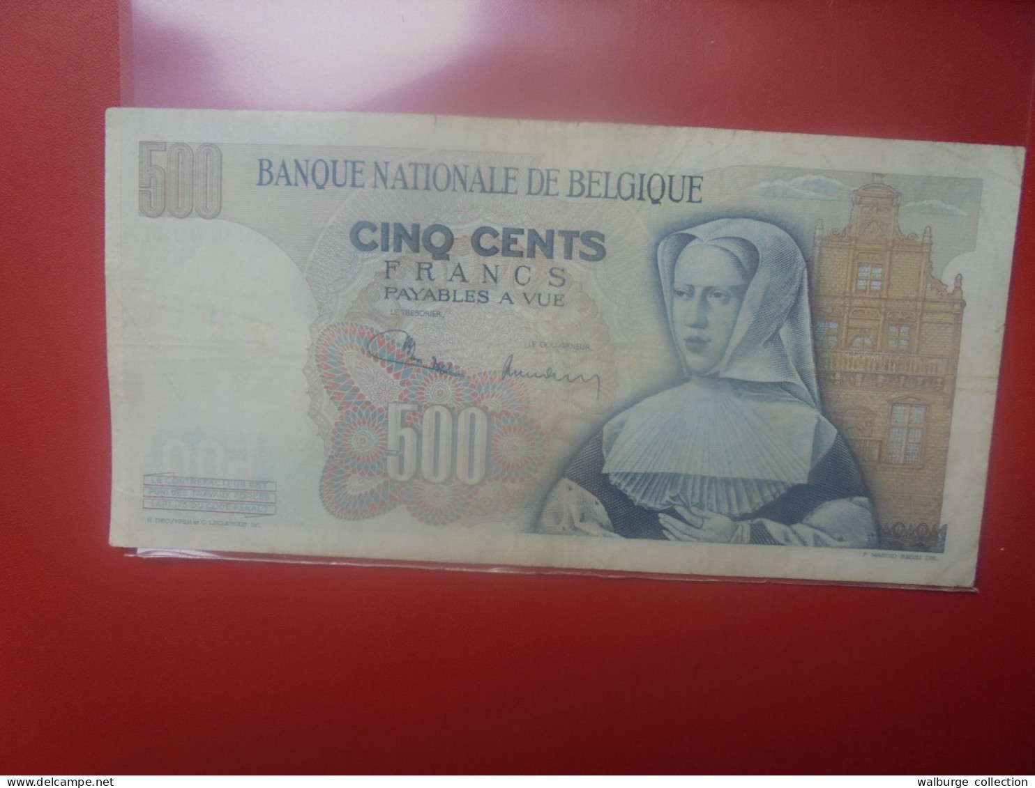 BELGIQUE 500 Francs 14-4-1971 Circuler COTES:25-50-125 EURO (B.18) - 500 Franchi