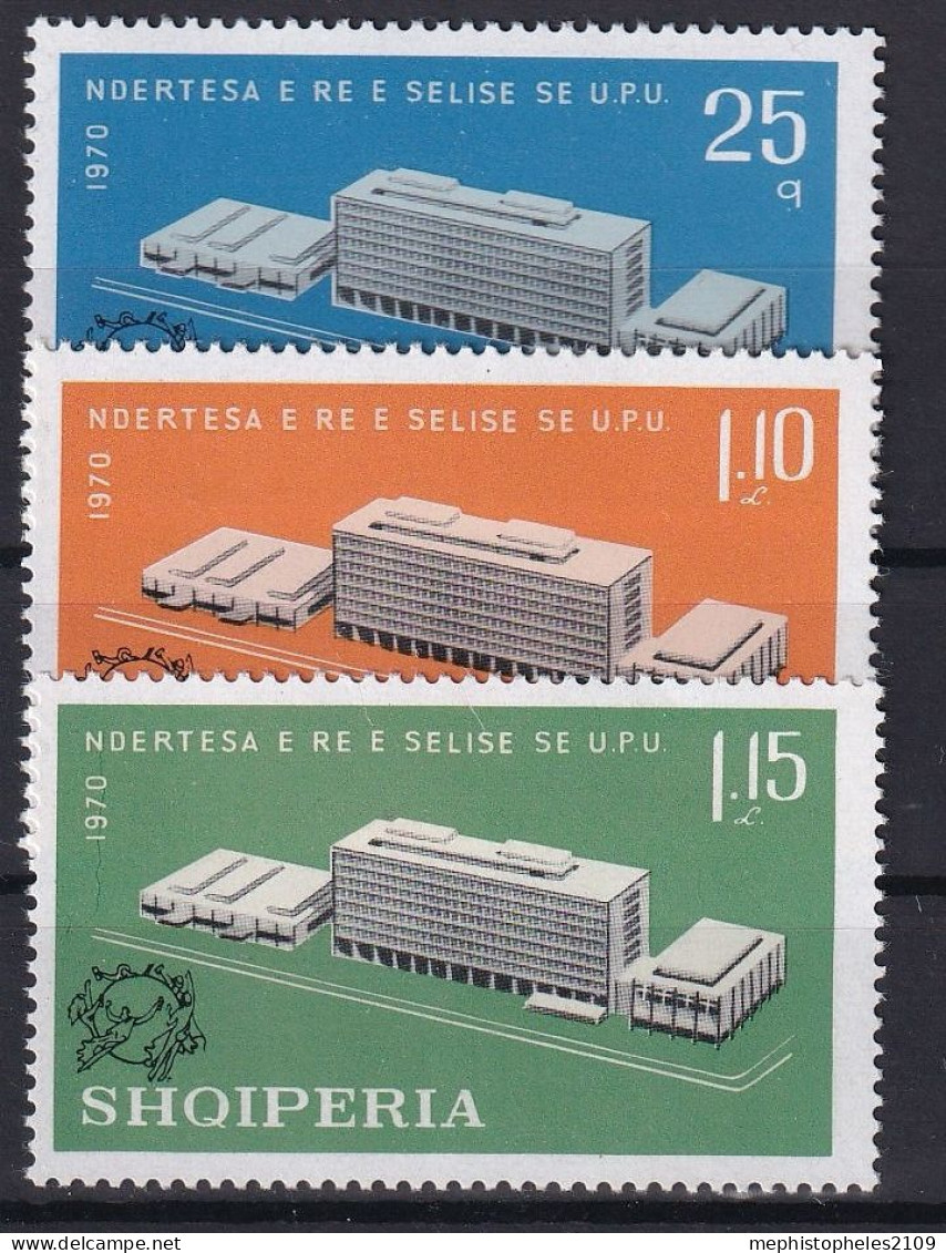 ALBANIA 1970 - MNH - MI 1426 - 1428 Complete Set - Albania