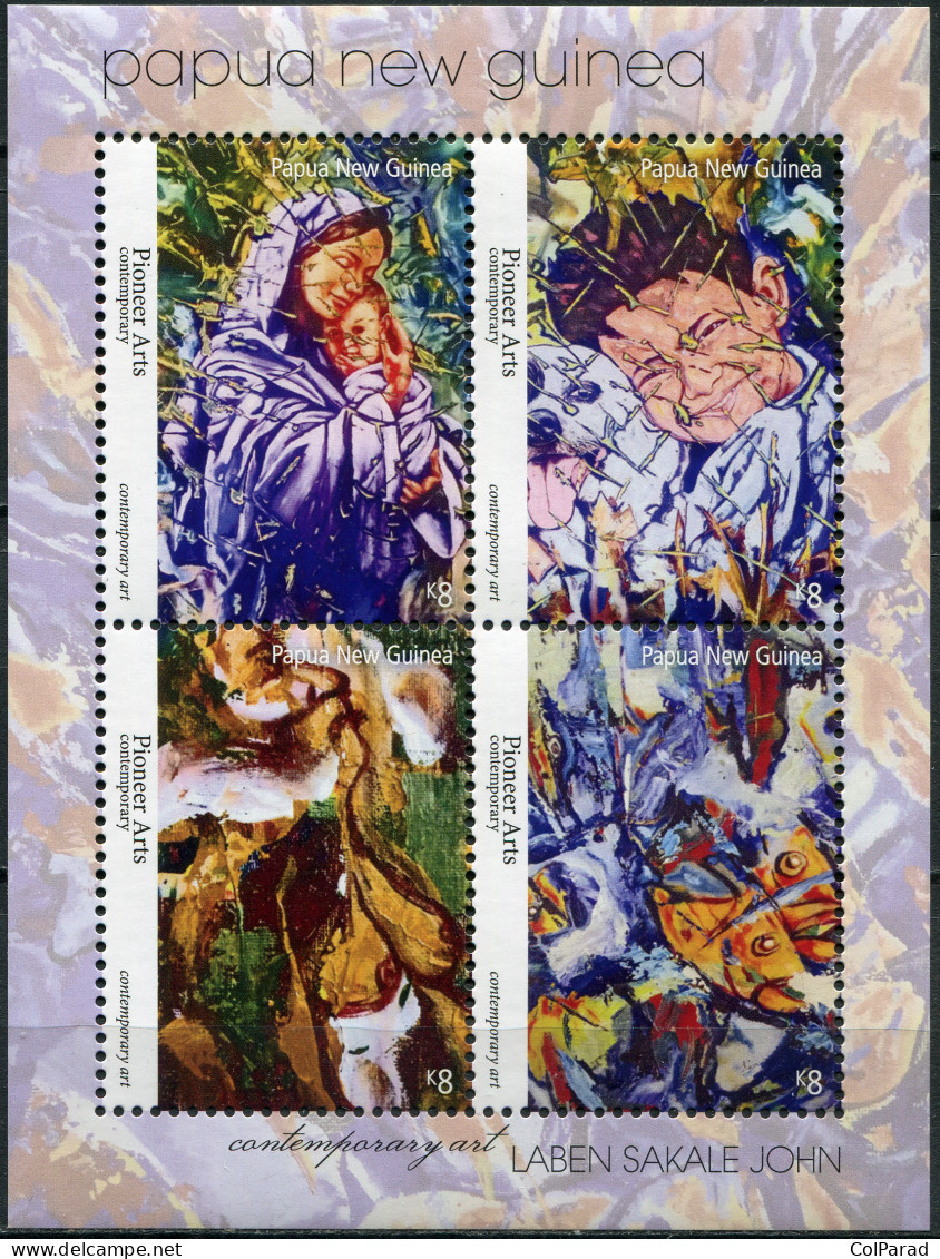 PAPUA NEW GUINEA - 2019 - S/S MNH ** - Artworks By Laben Sakale John (II) - Papua New Guinea