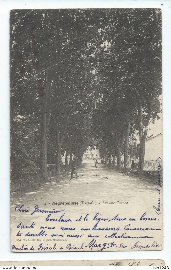 [82] Tarn Et Garonne > Negrepelisse Avenue Carnot - Negrepelisse