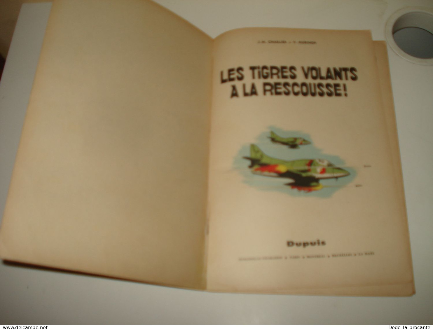 C54 / Buck Danny  27 " Tigres Volants à La Rescousse " E.O 1962 - Petit Prix - Buck Danny