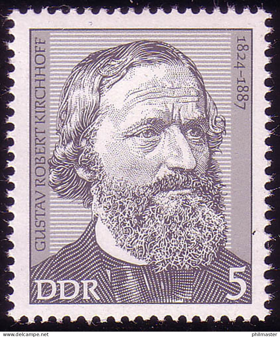 1941 Persönlichkeiten Robert Kirchhoff 5 Pf ** - Neufs