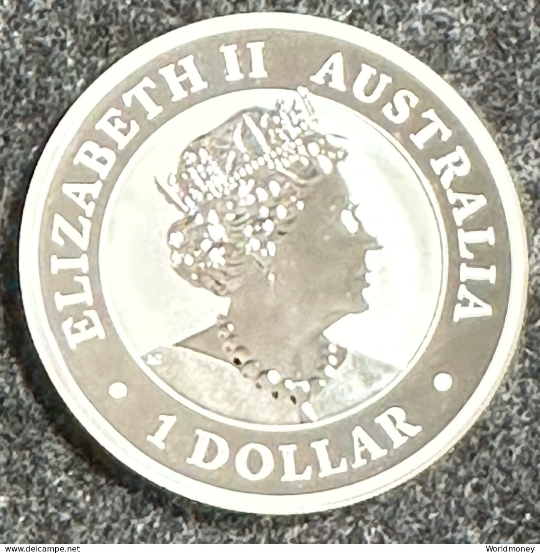 Australia 1 Dollar 2022  "Wombat" (Silver) - Dollar