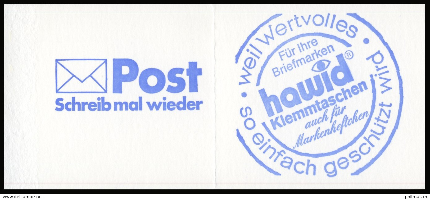 22Iae MH BuS 1980 Buchdruck - Postfrisch - 1971-2000