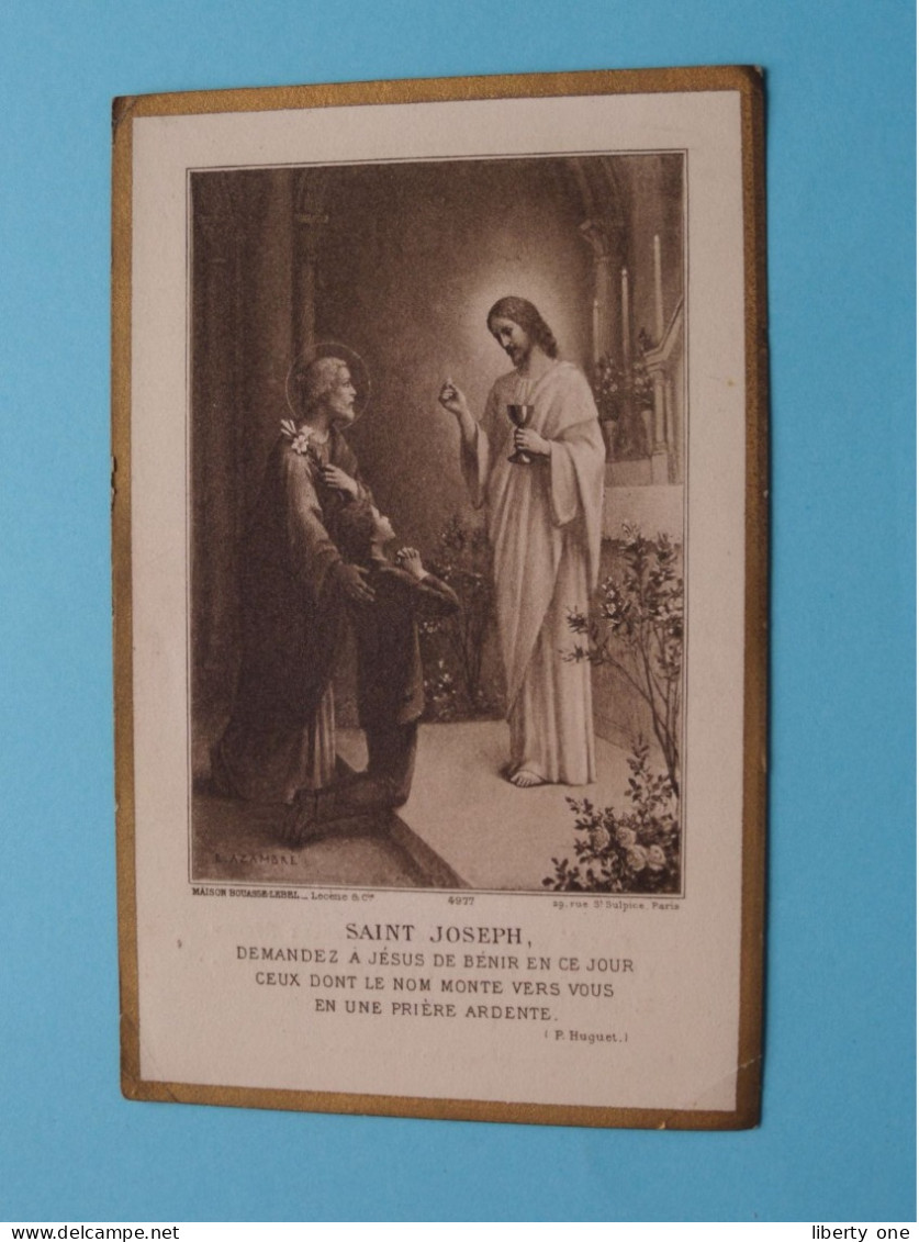 Communion/Confirmation De MAURICE RAYMAEKERS Chapelle St. Joseph à ALOST Le 4 Juillet 1912 ( Zie / Voir SCANS ) ! - Comunioni