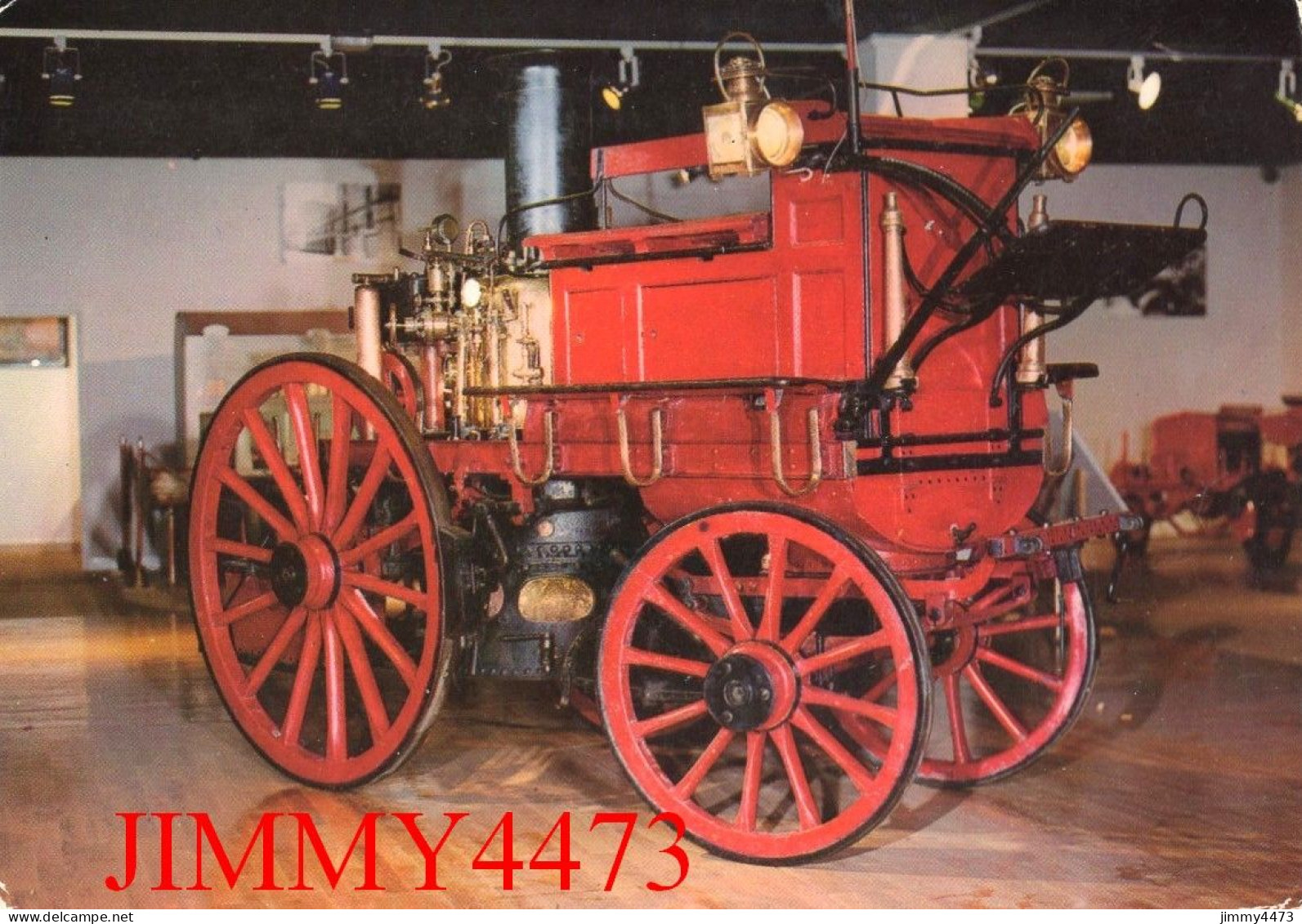 CPM - Pompe à Vapeur MASSON Et Cie De LONDRES - Sapeurs Pompiers De Lyon 1893 - Camions & Poids Lourds