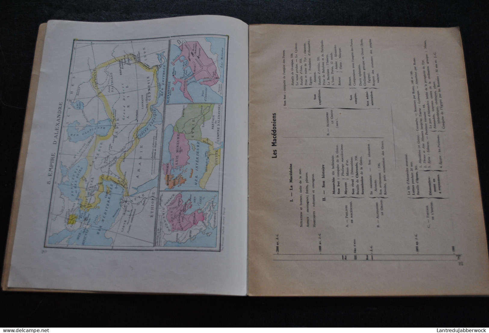 Collection Roland Atlas D'histoire Universelle Et D'histoire De La Belgique Wesmael-Charlier 1946 Schmets - België