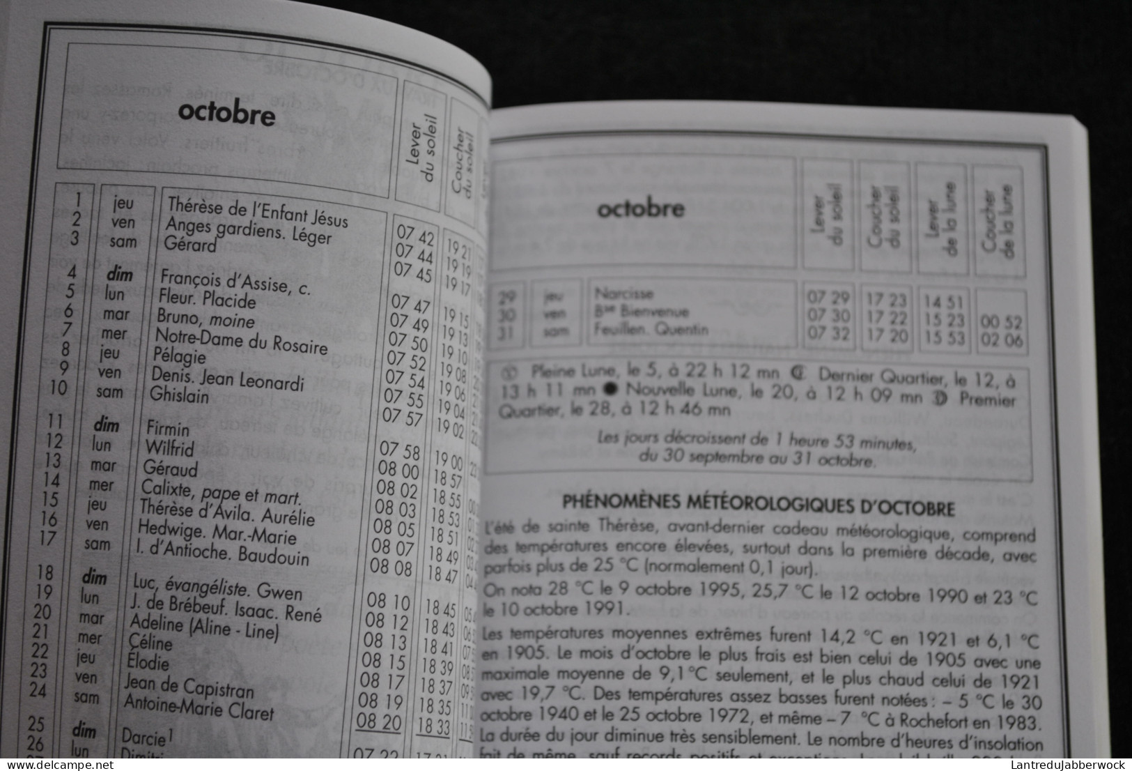 Le Grand Double Almanach Franco-belge Dit De Liège 1998 174è Année Paris Tournai Casterman Calendrier Annuel Douze Mois - België