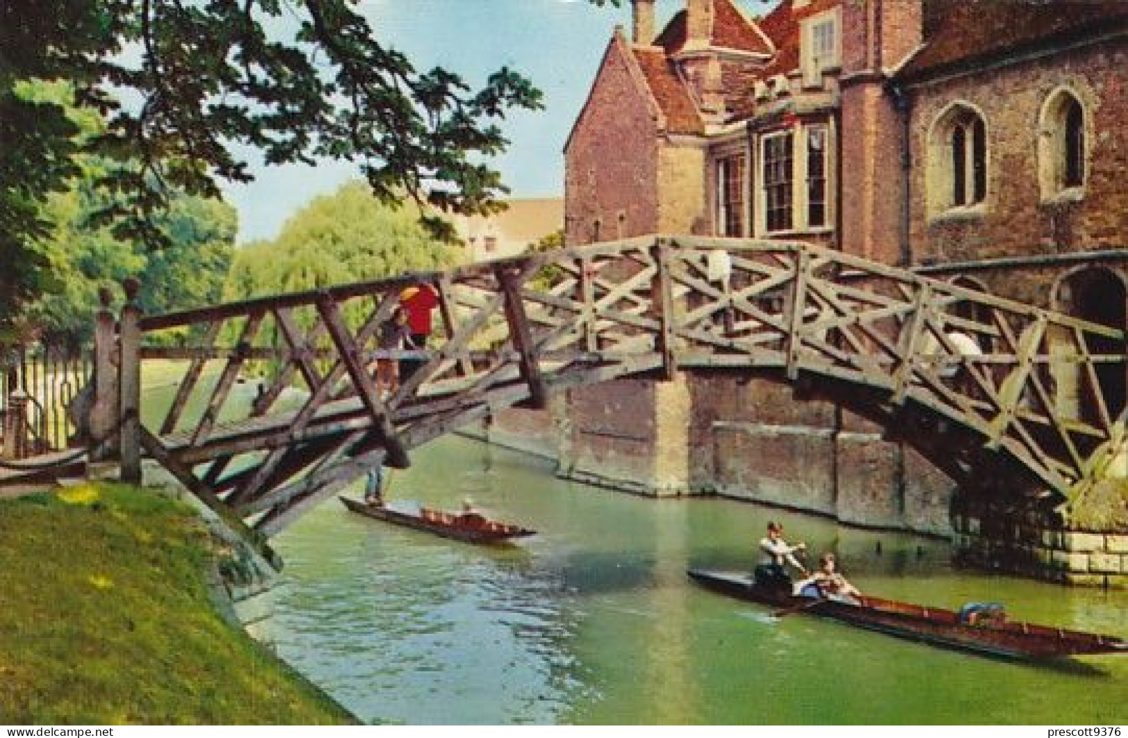 Queens Bridge College - Cambridge - Unused Postcard - National Series - Cambridge