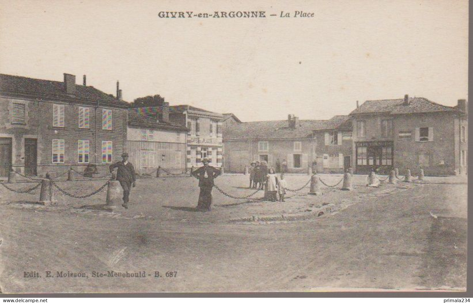 51 -  GIVRY EN ARGONNE - LA PLACE - Givry En Argonne