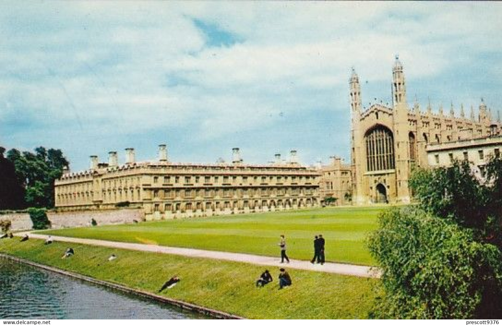 Clare College & Kings College Chapel - Cambridge - Unused Postcard - National Series - Cambridge
