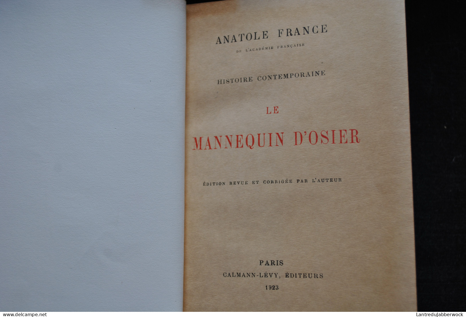 Anatole FRANCE Ensemble De 14 Reliures Cuir Calmann Lévy Tirage Limité Vélin Du Marais RARE Lot Histoire Contemporaine.. - 1901-1940