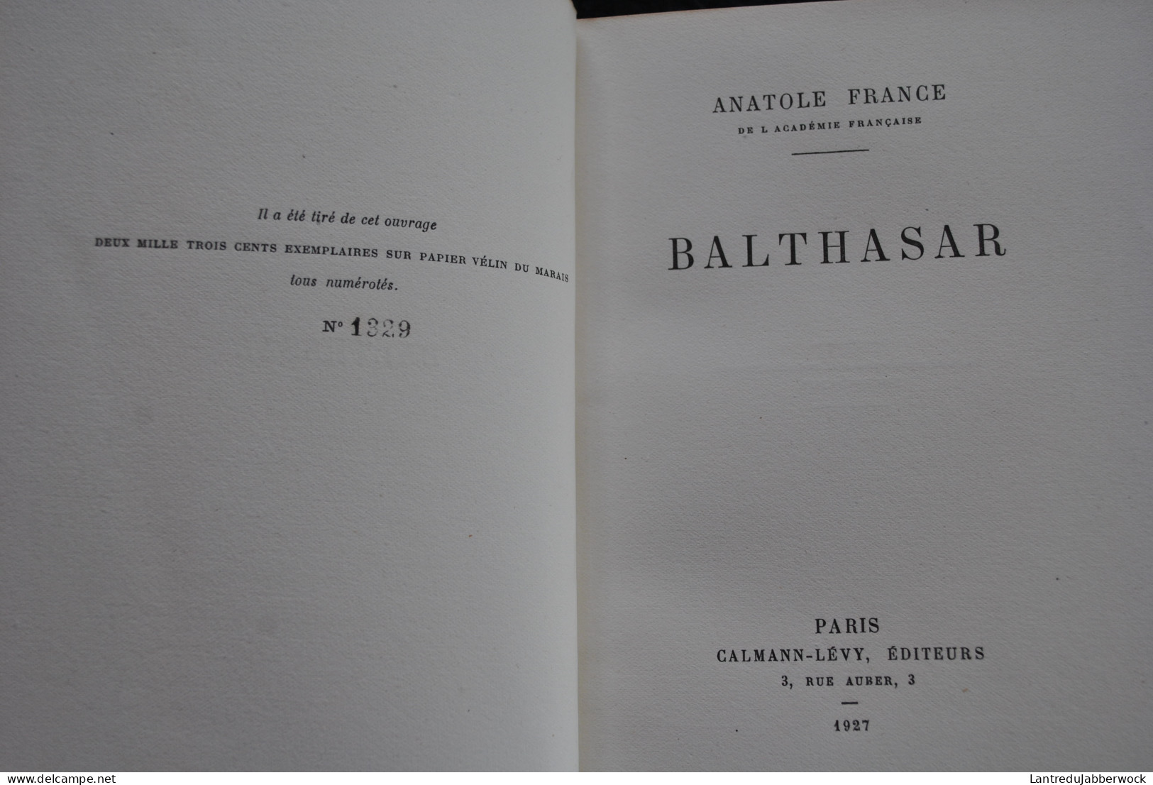 Anatole FRANCE ensemble de 14 reliures cuir Calmann Lévy Tirage limité Vélin du Marais RARE Lot Histoire contemporaine..