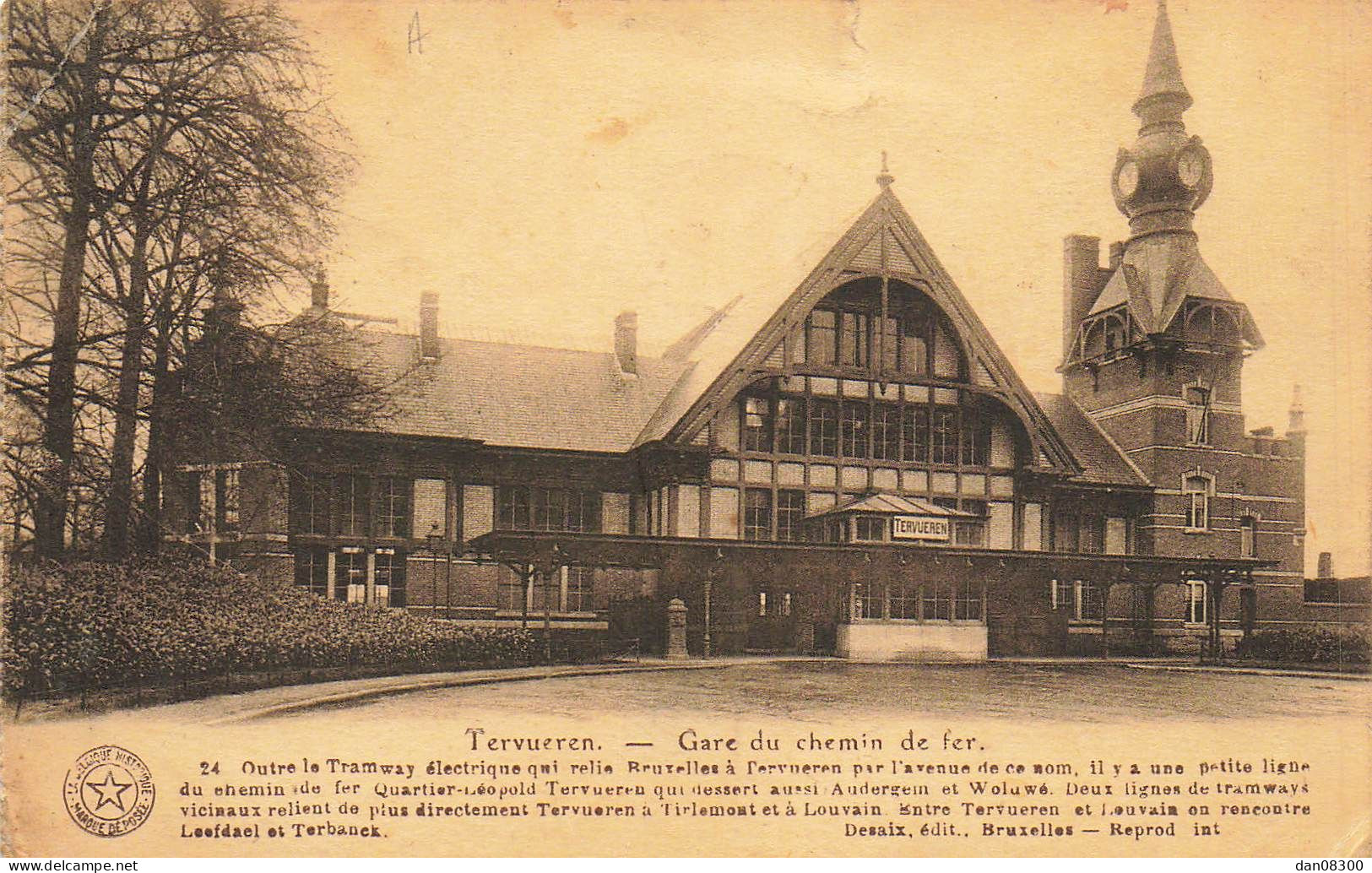 BELGIQUE TERVUEREN GARE DU CHEMIN DE FER - Tervuren