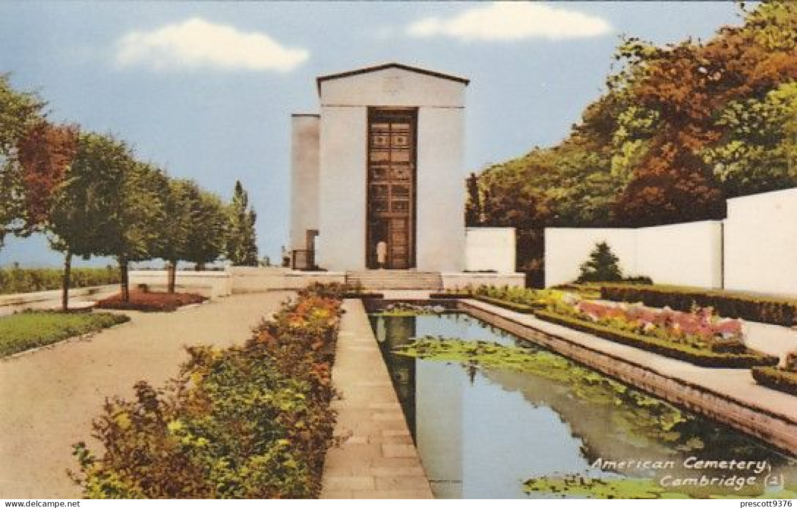 The American Cemetaryt - Cambridge - Unused Postcard - National Series - Cambridge