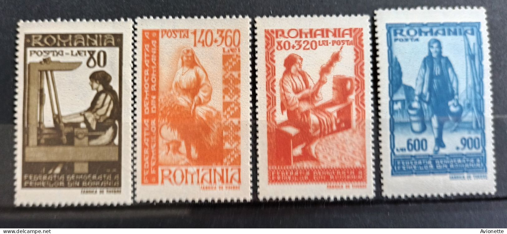 Romania (9 Timbres) - Ongebruikt