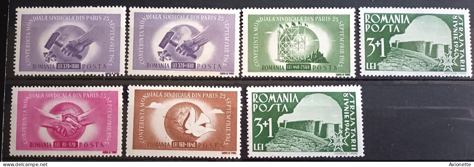 Romania (7 Timbres) - Ongebruikt