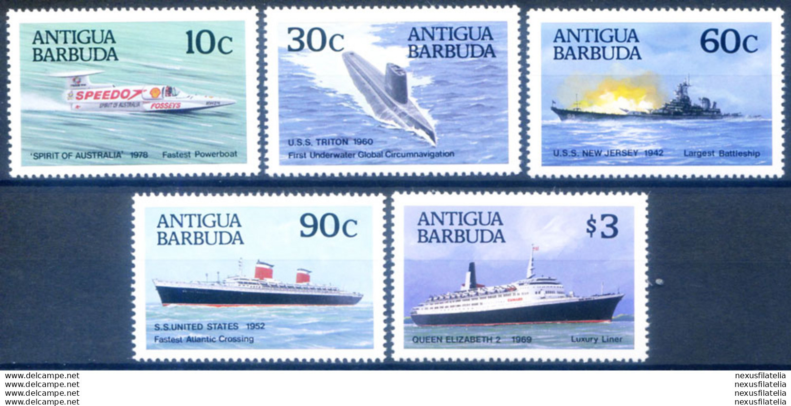 Imbarcazioni Varie 1987. - Antigua And Barbuda (1981-...)
