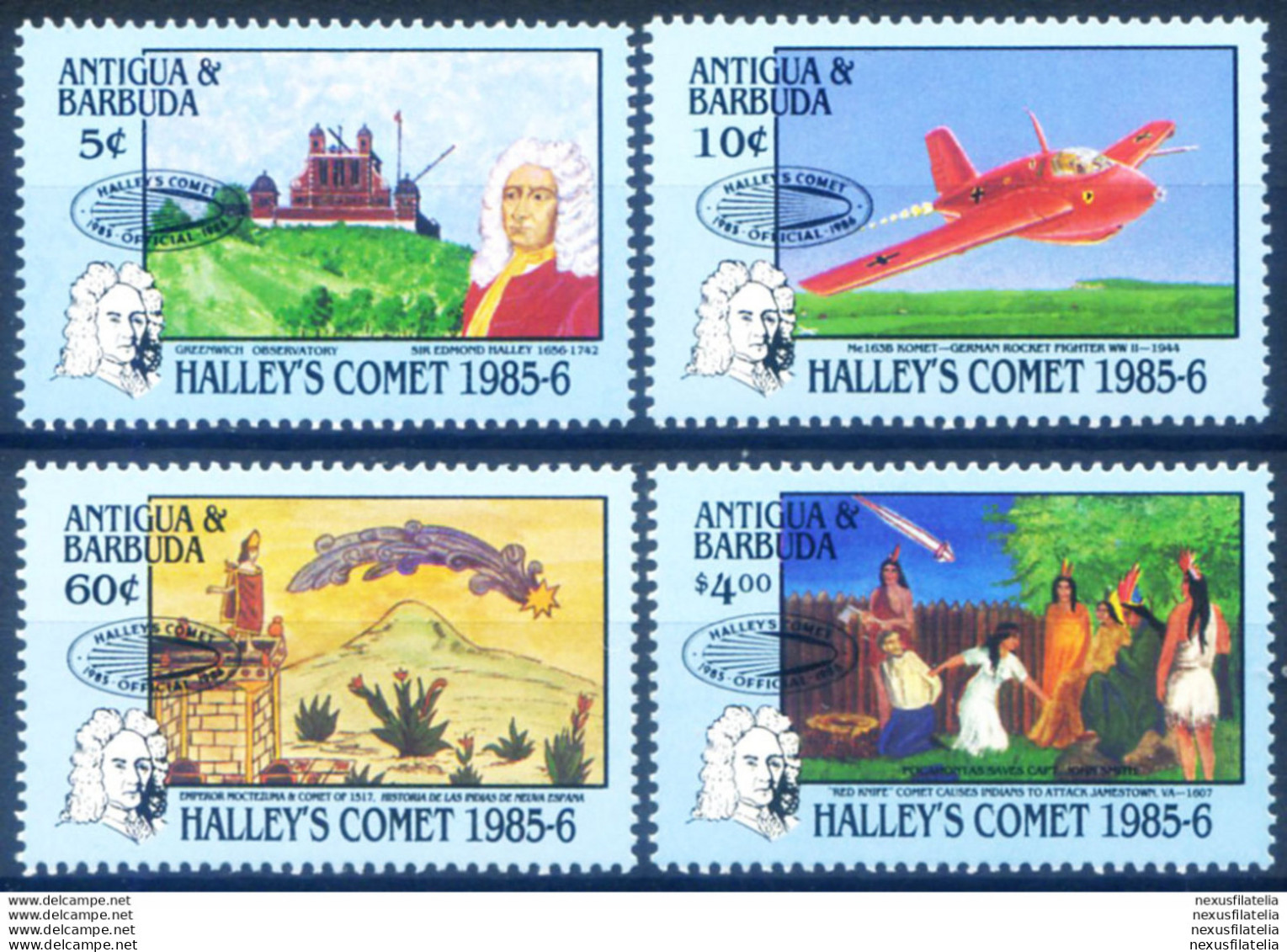 Cometa Di Halley 1986. - Antigua Und Barbuda (1981-...)