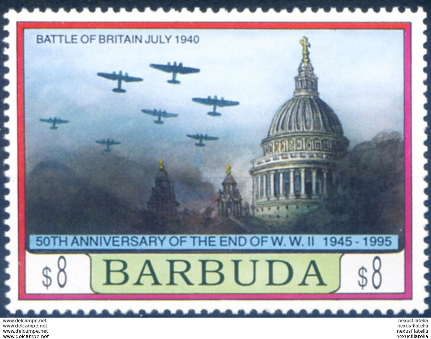 50° Fine Seconda Guerra Mondiale 1995. - Antigua And Barbuda (1981-...)