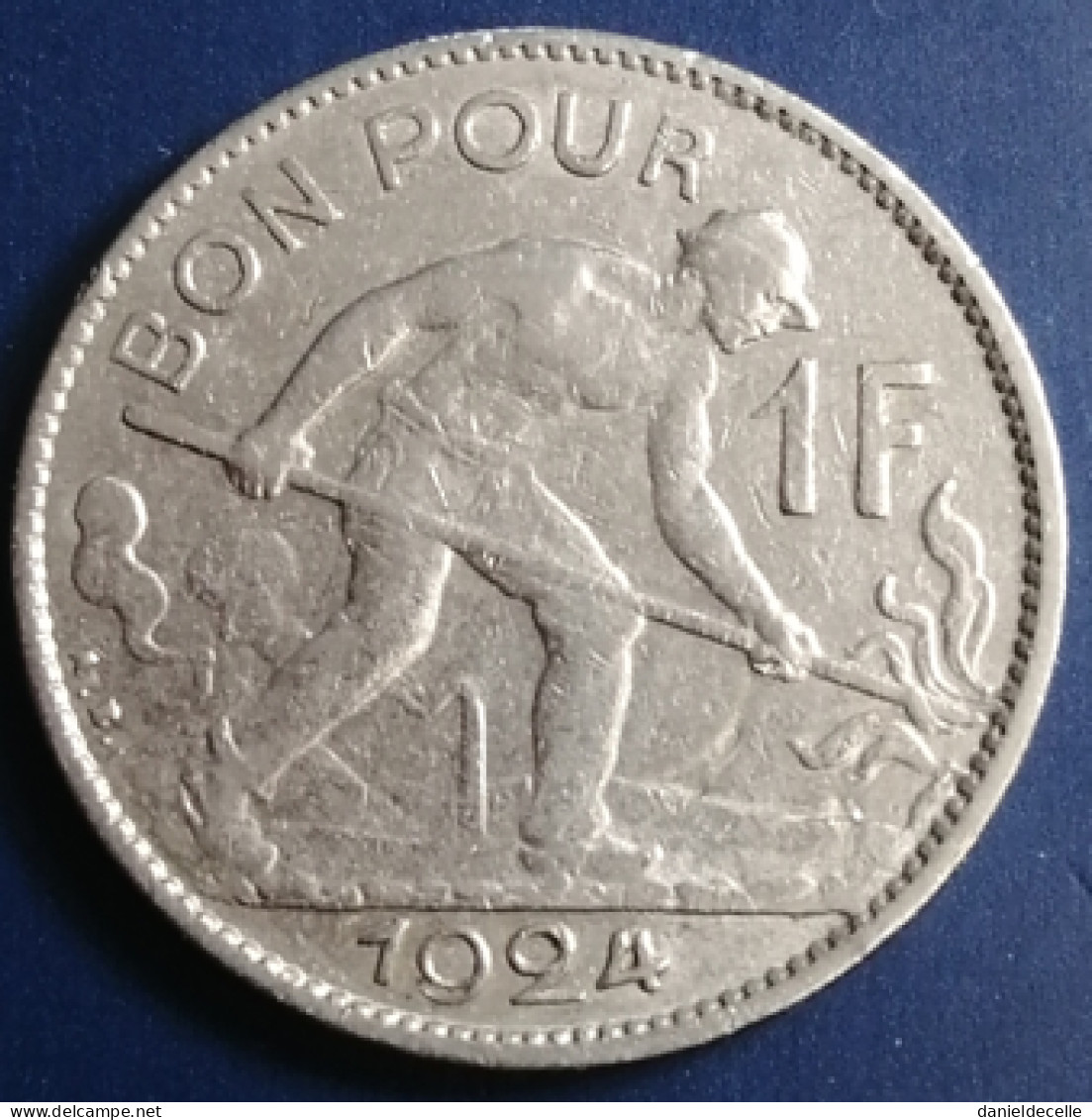 1 Franc Luxembourg 1924 - Luxemburg