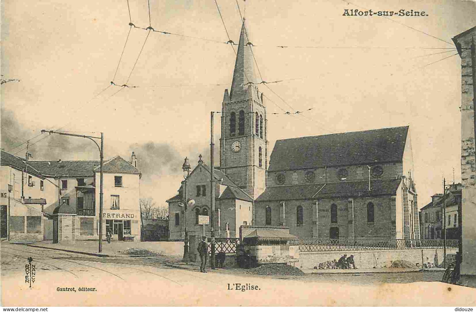 94 - Maisons Alfort - L'Eglise - Animée - Précurseur - CPA - Voir Scans Recto-Verso - Maisons Alfort