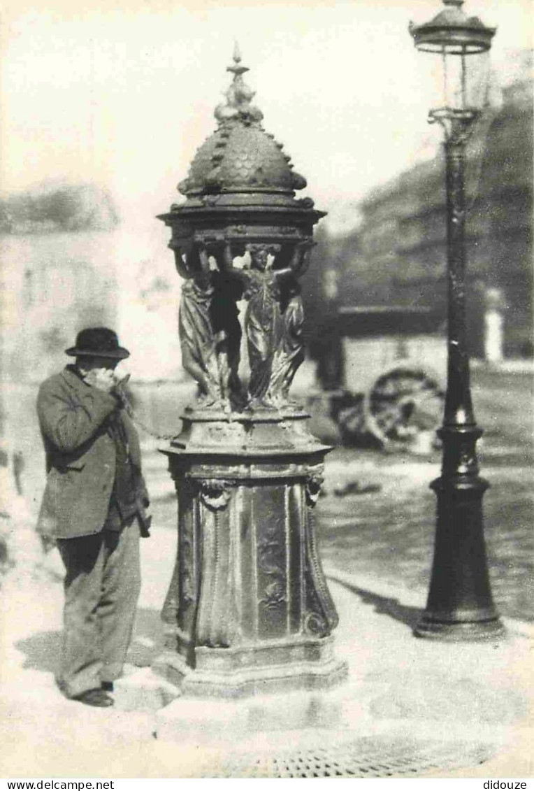 Reproduction CPA - 75 Paris - Fontaine Wallace - Paris Passé Qui S'en Va - 37 - CPM - Carte Neuve - Voir Scans Recto-Ver - Zonder Classificatie