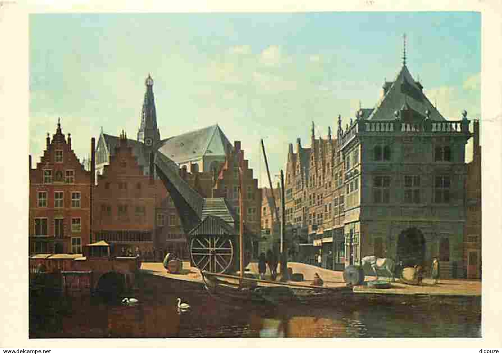 Art - Peinture - Gerrit Berckheyde - Vue Du Spaarne à Harlem - CPM - Voir Scans Recto-Verso - Peintures & Tableaux