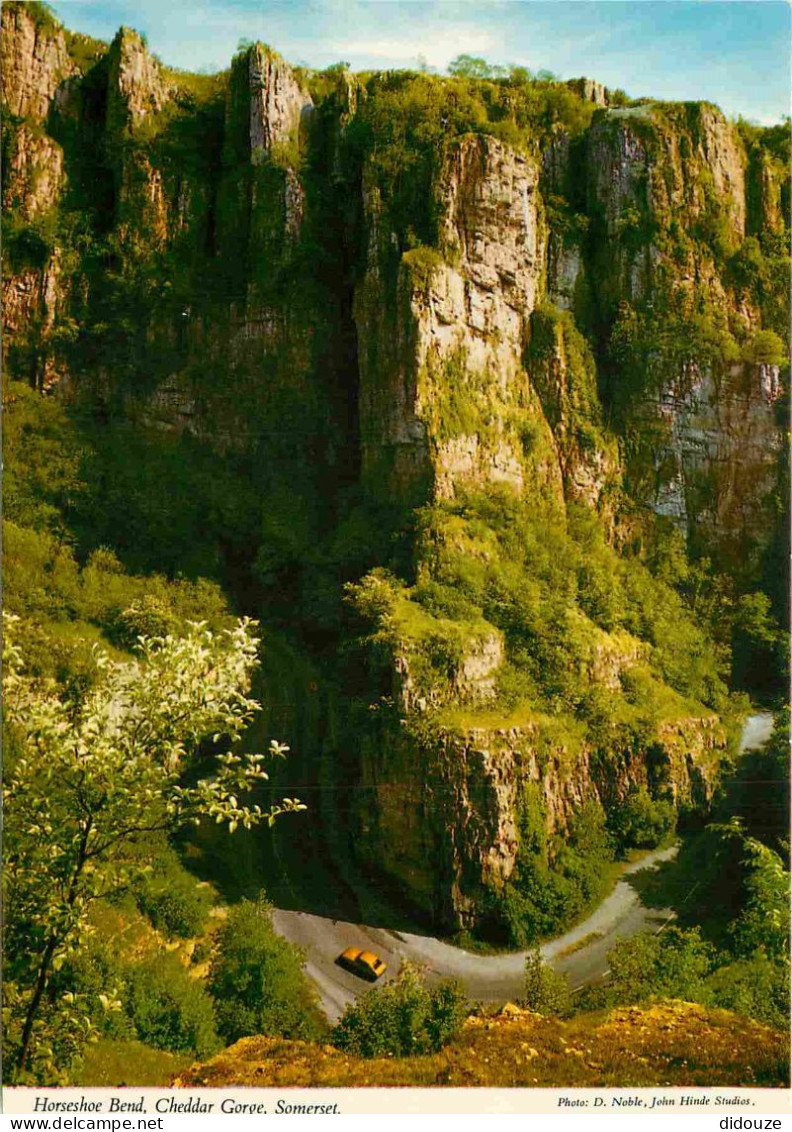 Angleterre - Cheddar - Cheddar Gorge - Horseshoe Bend - Somerset - England - Royaume Uni - UK - United Kingdom - CPM - C - Cheddar