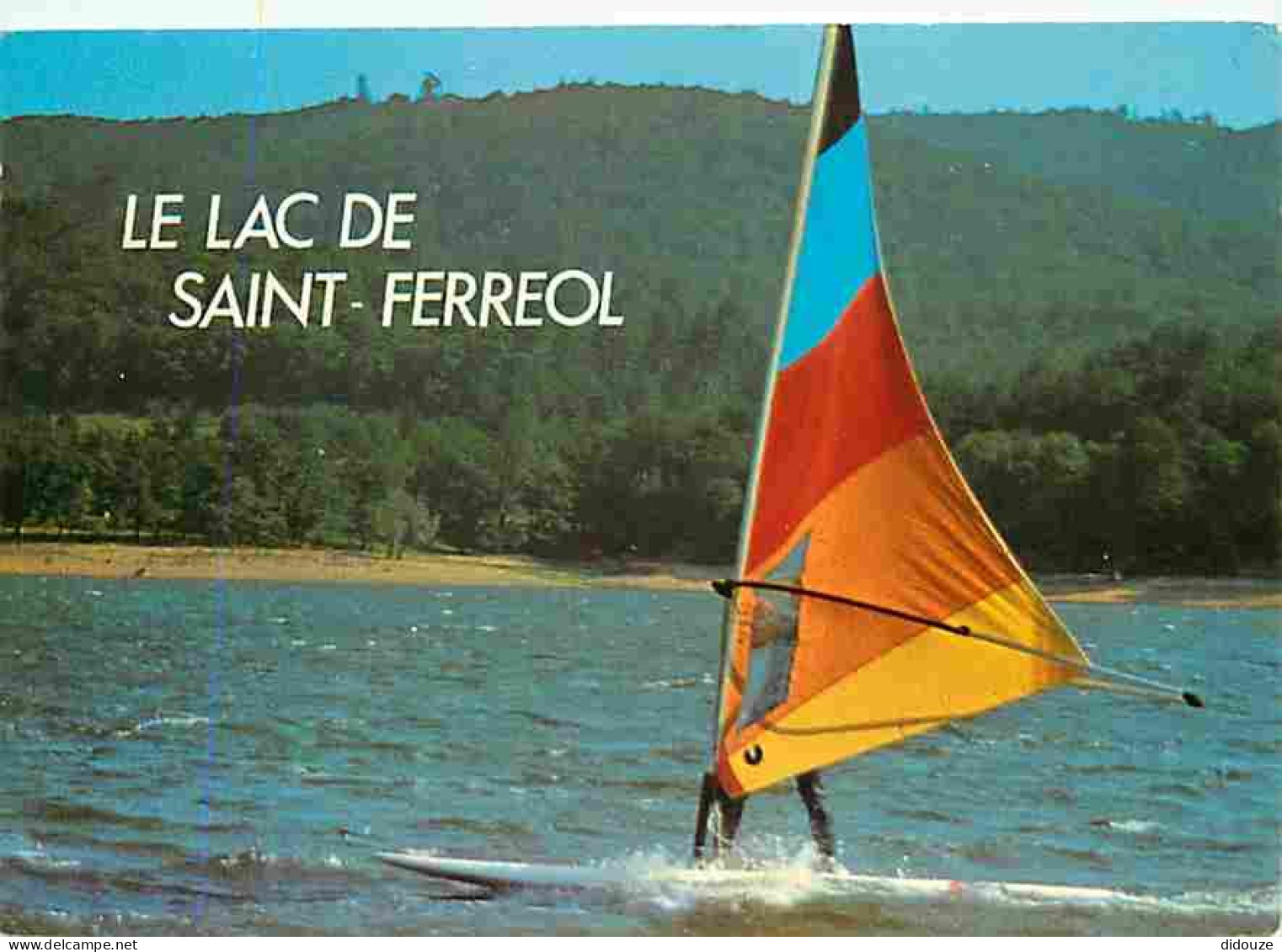 31 - Saint Ferreol - Planche à Voile Sur Le Lac - Flamme Postale - CPM - Voir Scans Recto-Verso - Saint Ferreol