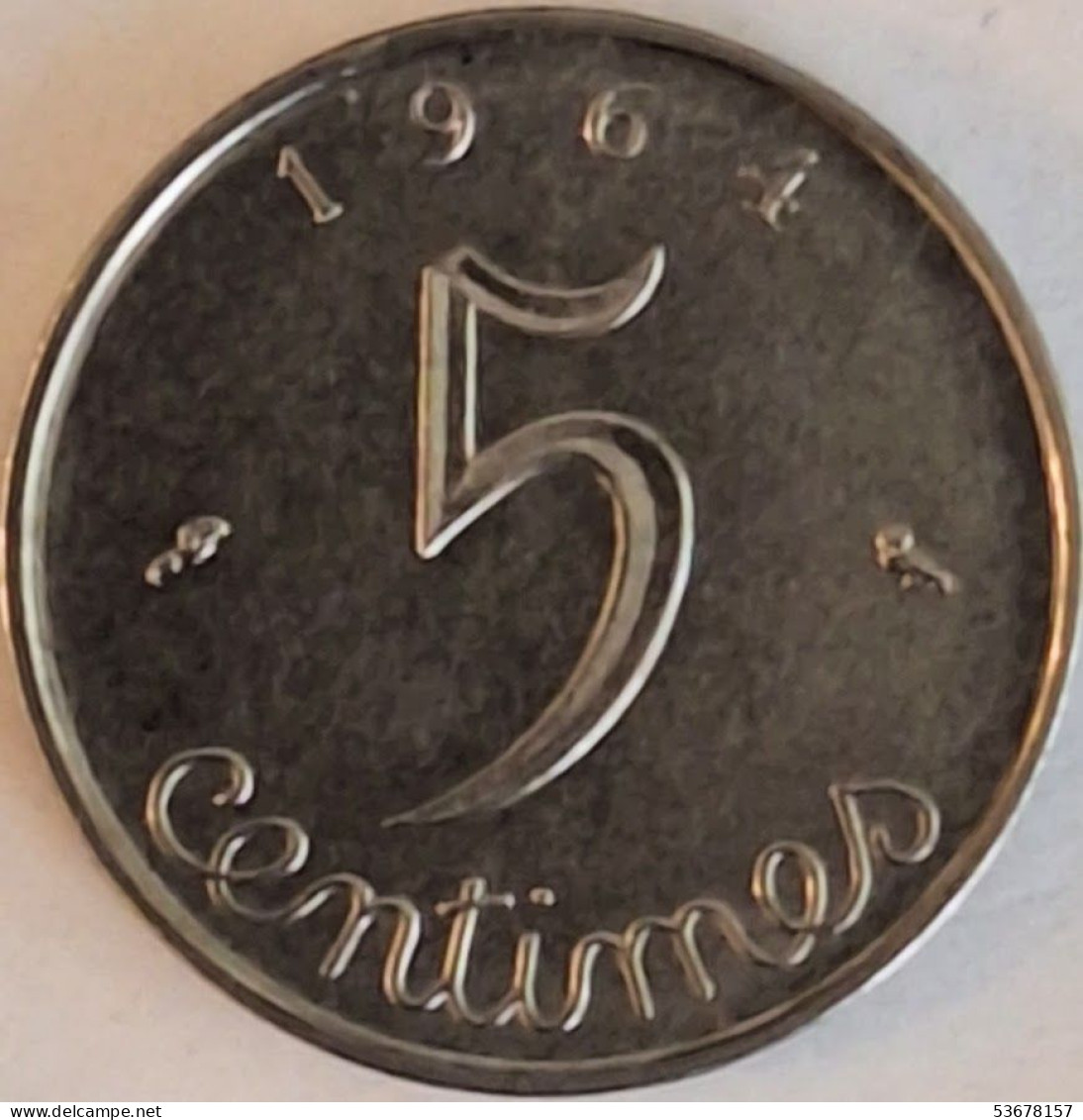 France - 5 Centimes 1964, KM# 927 (#4182) - 5 Centimes