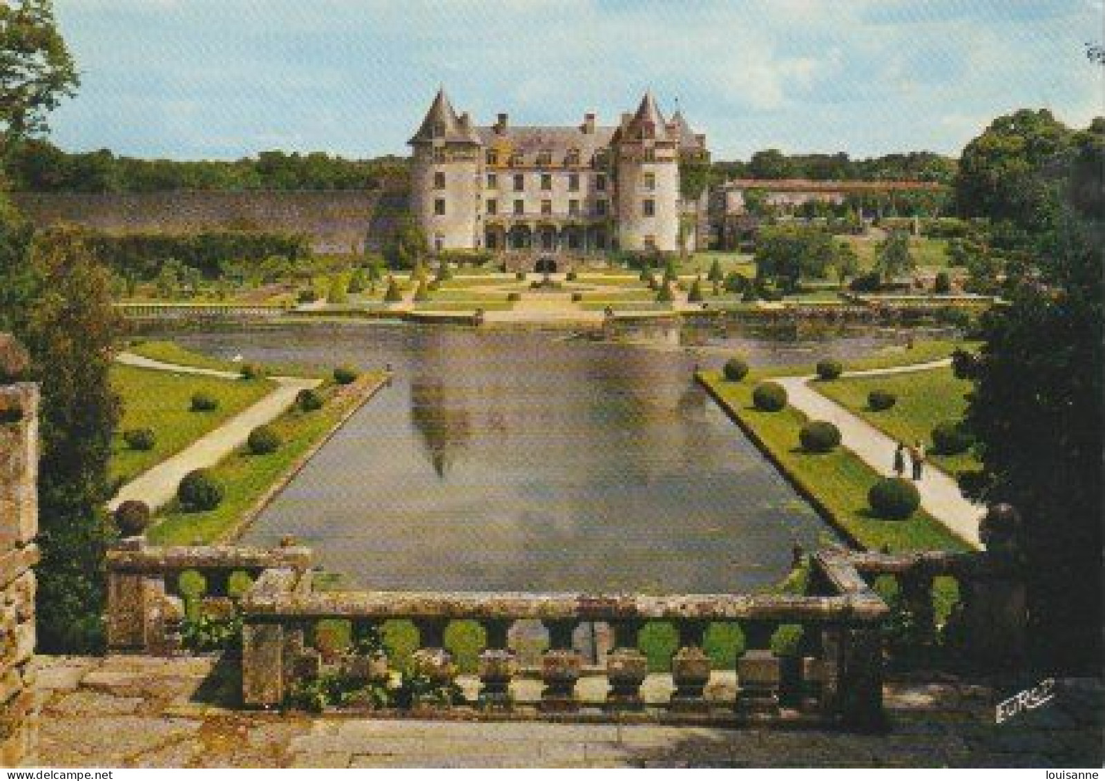 ST.  PORCHAIRE   ( 17 )    CHÂTEAU  DE  LA  ROCHE - COURBON    - C P M  ( 24 / 4 / 65  ) - Kastelen