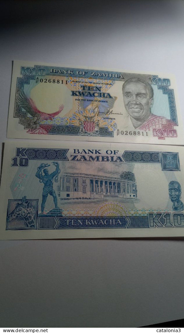 ZAMBIA - 10 KWACHA - P31 - Sambia