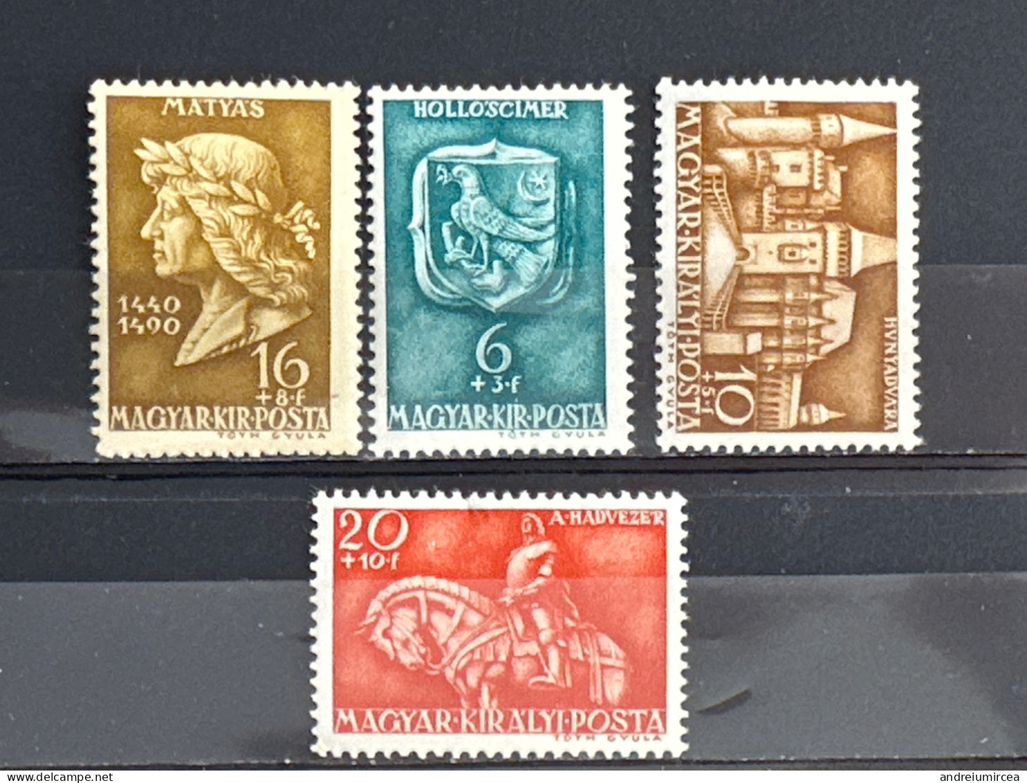 1940 MH Matyas - Unused Stamps