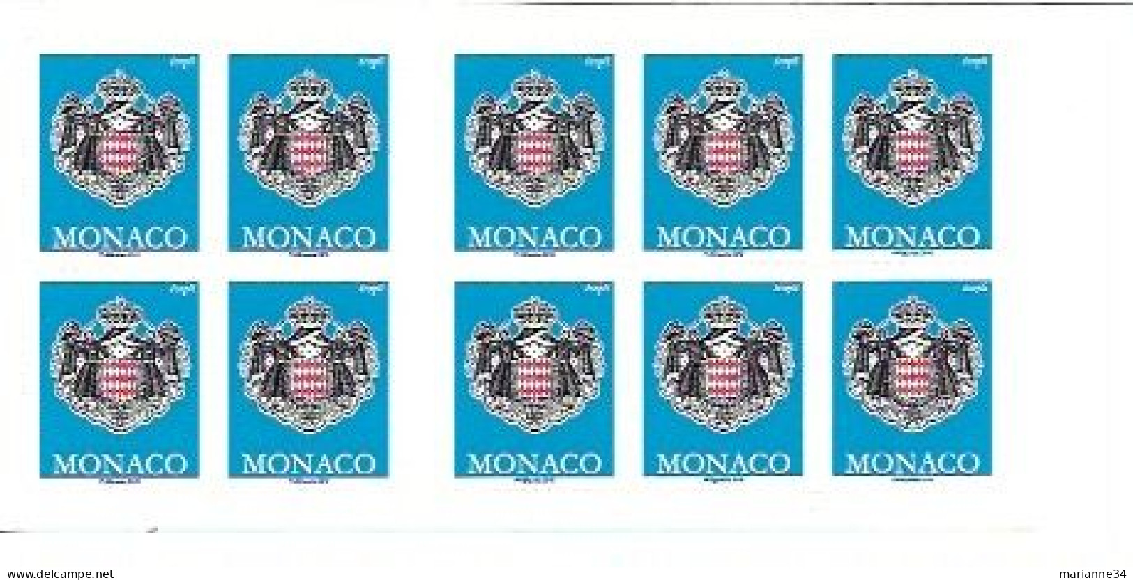 Monaco -2019- Carnet Neuf - Booklets