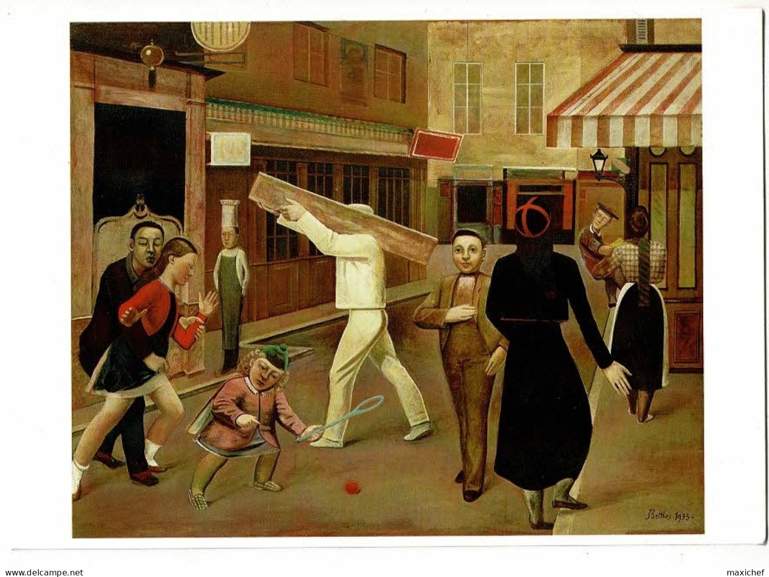 Fondation Pierre Gianadda - Martigny - Exposition Balthus (1908-2001) 2008 - La Rue, Huile Sur Toile, 1933 - Peintures & Tableaux